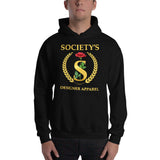 Society design logo men's Hoodie