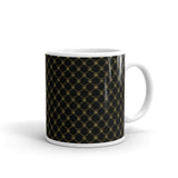 Black glossy mug